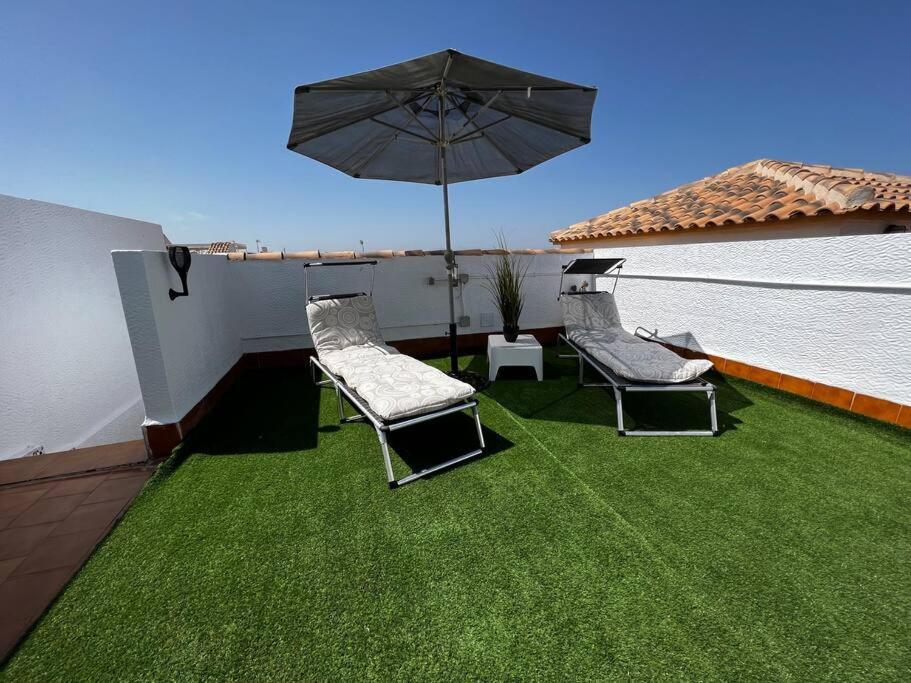 Great Sun Terrace Close To Beach Gran Alacant Exteriér fotografie